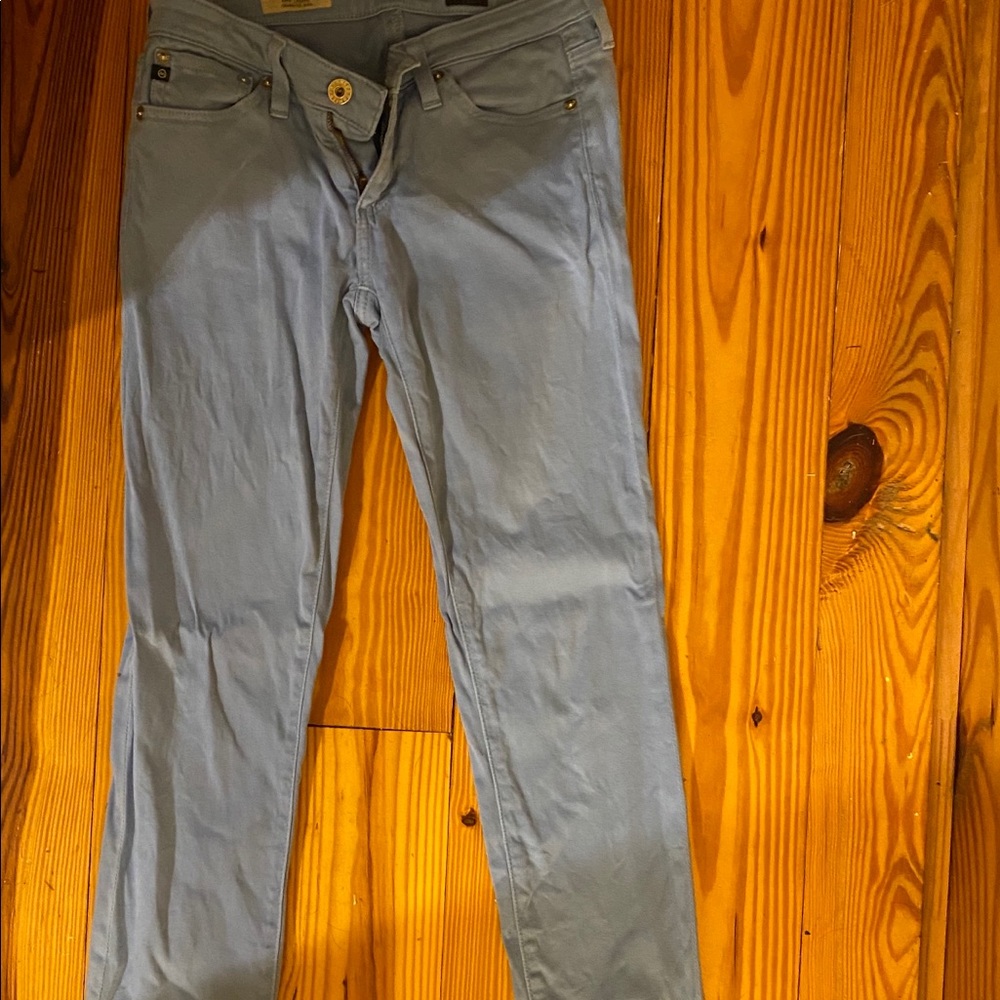 AG light blue cigarette Jean